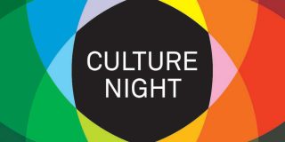 Culture Night logo featuring vibrant, colorful circles representing diversity and community engagement in cultural activities