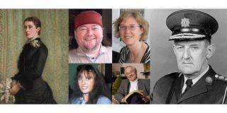 Gertrude Dunning, Martin Naughton, Mary Mulvihill, Laurence Wren, Frank Kelly and Gillian Bowler